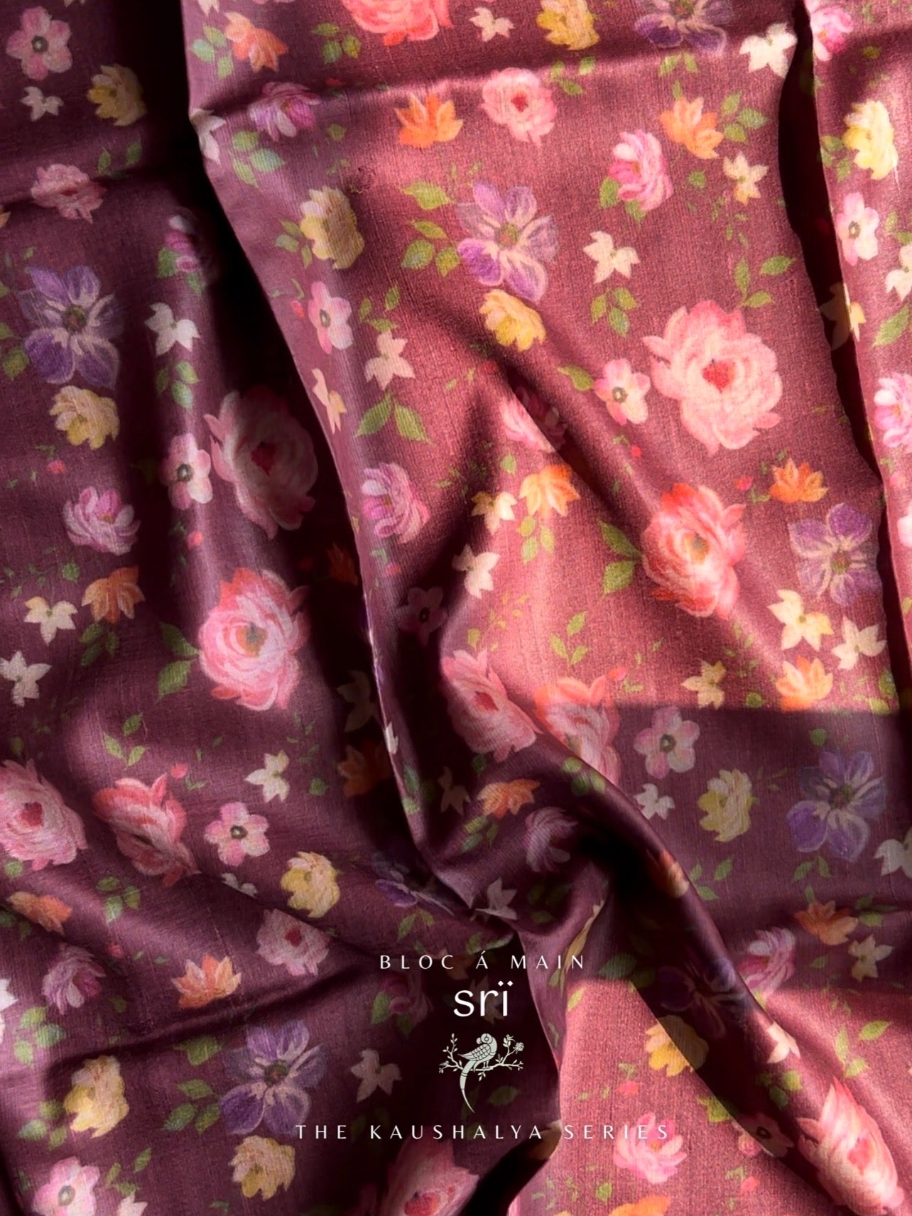 Srï 100% Silk Mark Certified Kosa Silk Saree - The Kaushalya Series by Bloc a Main