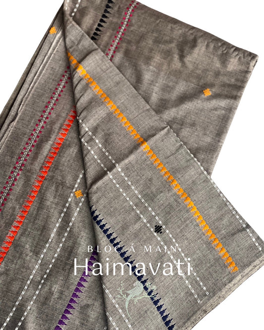 Haimavati Cotton Begumpuri Saree by Bloc a Main Atelier