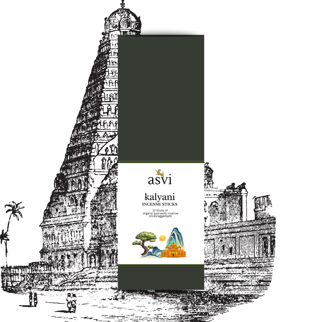 Kalyani - Organic Therapeutic Incense Stick - Saffron Sandalwood