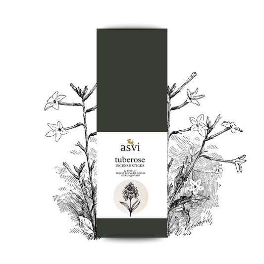 Bengal Tuberose - Organic Therapeutic Incense Sticks - King of Fragrances