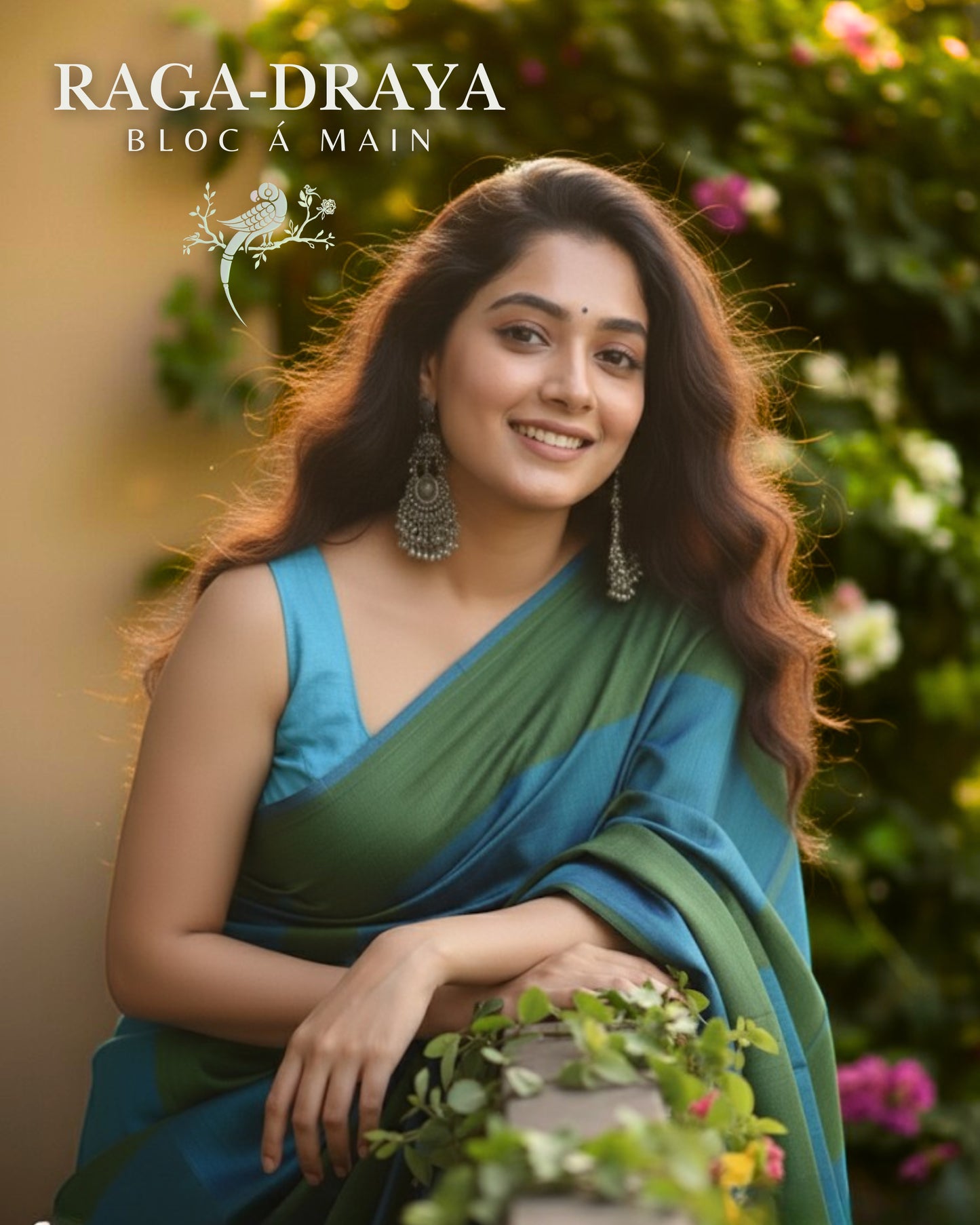 Raga Draya Tissue Zari Chanderi Silk Saree by Bloc a Main Atelier