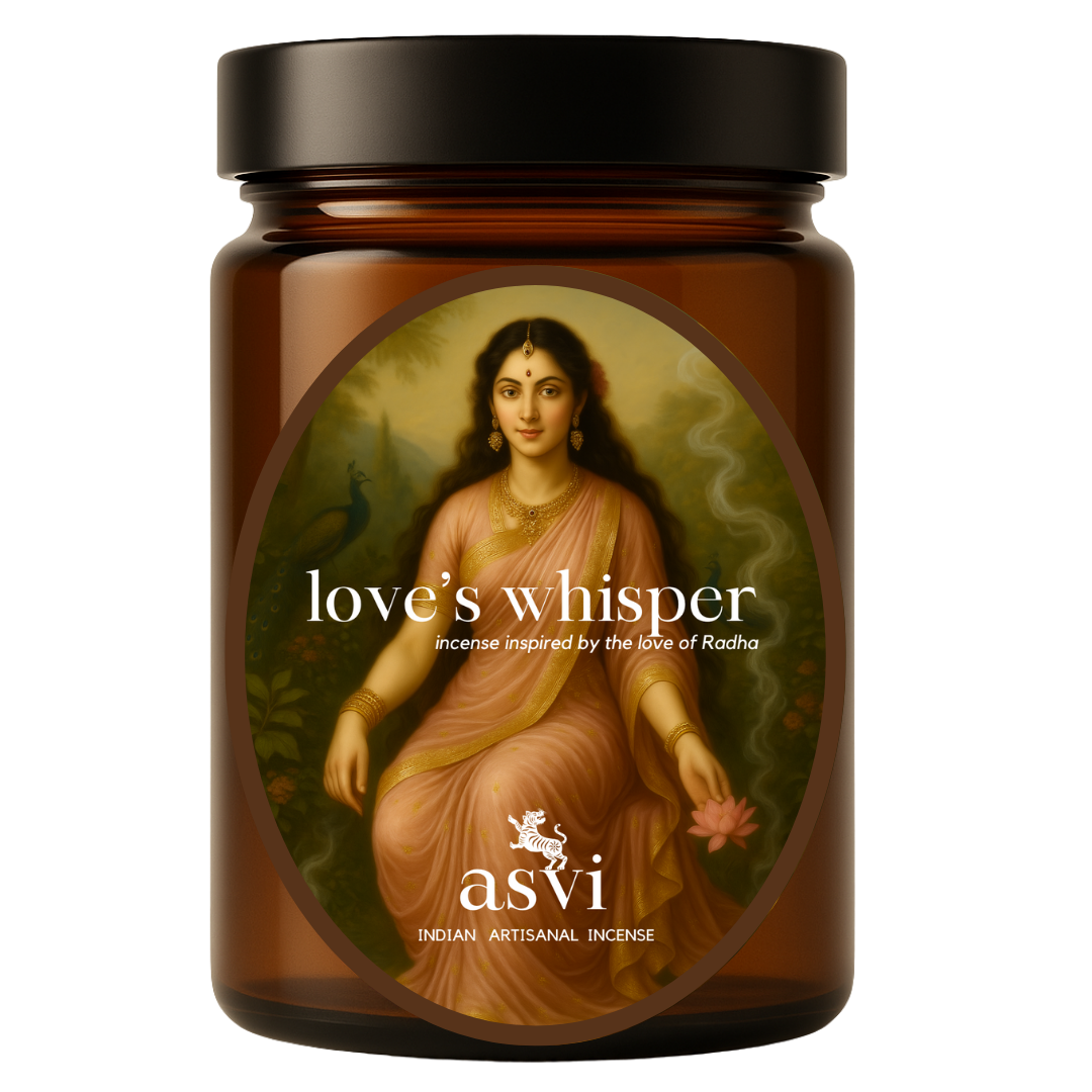 Radha - Women of Mythology Incense Cones - Asvi Incense - 30 cones - 100% Organic Essential Oils